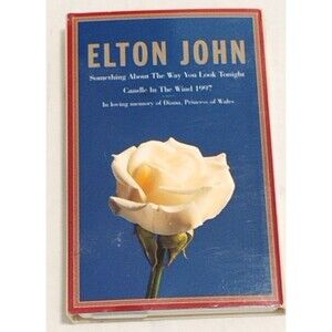 Elton John Tape Cassette Princess Diana Tribute Something About the Way You Look